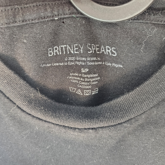 Britney Graphic Tee 2020 - sz S - Black - Picture 6 of 8